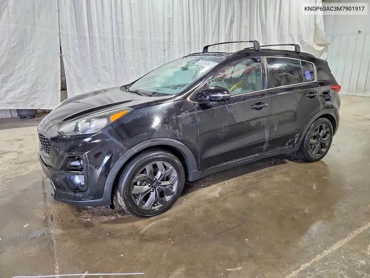 KNDP63AC3M7901917 Kia Sportage 2021 — повреждение Передняя часть, фото до ремонта