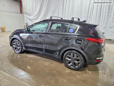 KNDP63AC3M7901917 — 2021 Kia Sportage, фото 2 с аукциона Copart 15.10.2026, Передняя часть