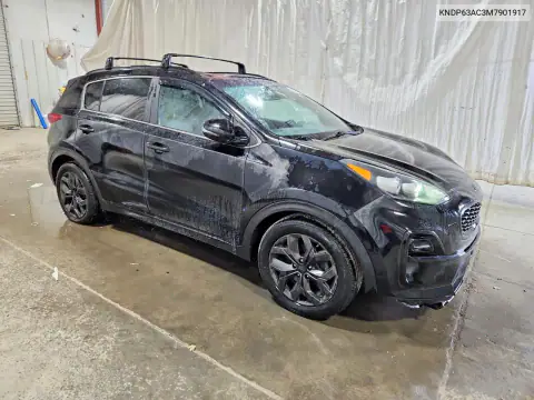 KNDP63AC3M7901917 — 2021 Kia Sportage, фото 4 с аукциона Copart 15.10.2026, Передняя часть