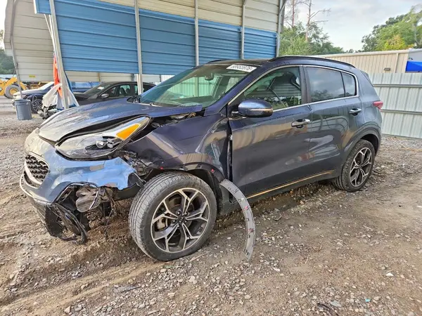 KNDPR3A64M7848999 — 2021 Kia Sportage, Передняя часть (Front End), фото до ремонта