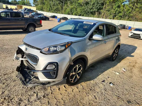KNDPMCAC3M7931909 — 2021 Kia Sportage, Передняя часть (Front End), фото до ремонта