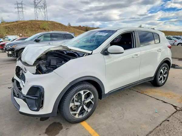 KNDPM3AC4M7864950 — 2021 Kia Sportage, Передняя часть (Front End), фото до ремонта