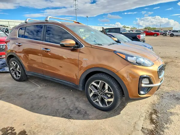 KNDPNCAC2M7844676 — 2021 Kia Sportage, фото 4 с аукциона Copart, Ходовая часть
