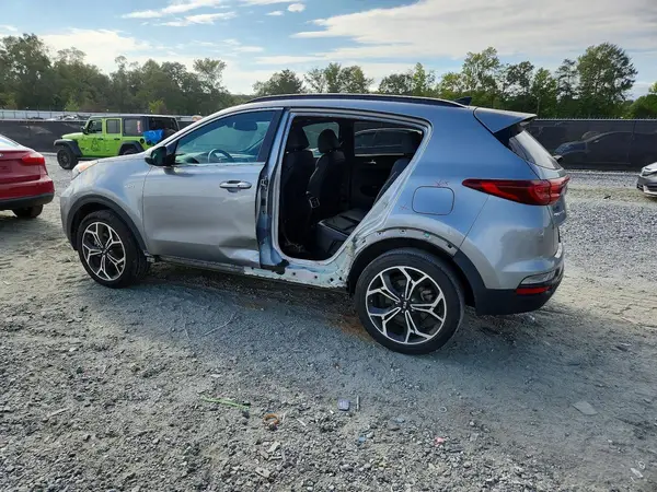 KNDPRCA62M7886991 — 2021 Kia Sportage, фото 2 с аукциона Copart, Боковая часть