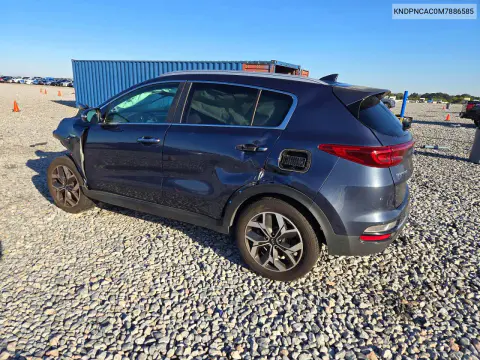 2021 Kia Sportage Ex VIN KNDPNCAC0M7886585 фото 2