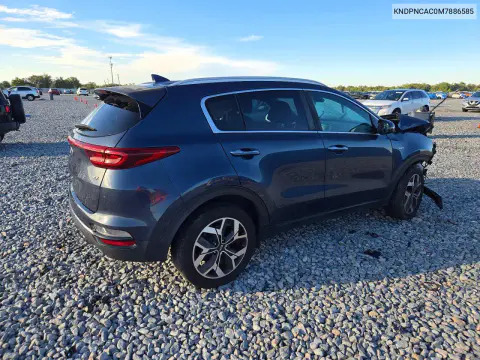 2021 Kia Sportage Ex VIN KNDPNCAC0M7886585 фото 3
