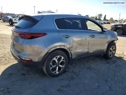 2021 Kia Sportage Lx VIN KNDPM3AC4M7911300 фото 3