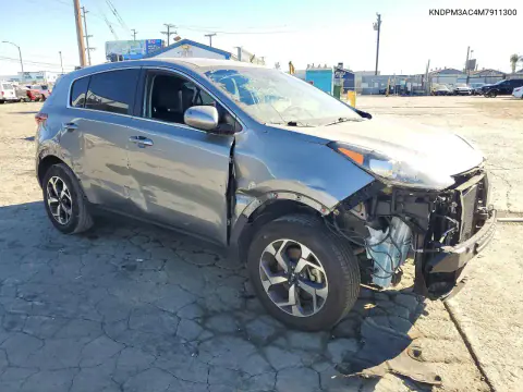 2021 Kia Sportage Lx VIN KNDPM3AC4M7911300 фото 4