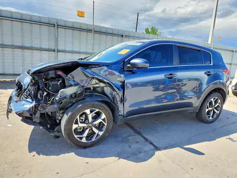 KNDPMCACXN7010756 — 2022 Kia Sportage, Передняя часть (Front End), фото до ремонта