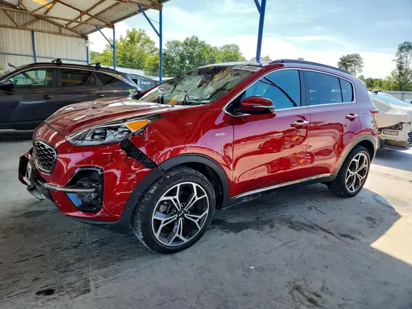 KNDPRCA64N7952037 — 2022 Kia Sportage, Передняя часть (Front End), фото до ремонта