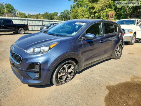 KNDPM3AC2N7956771 — 2022 Kia Sportage, Задняя часть, фото до ремонта