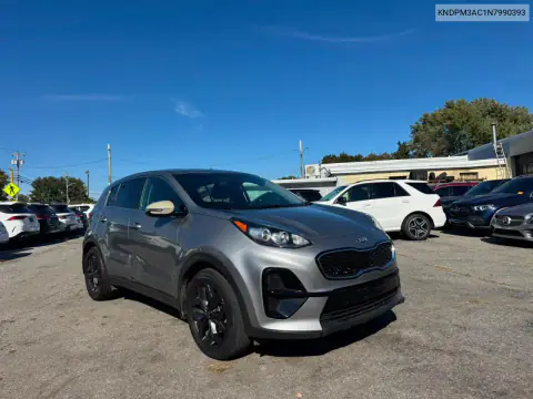 KNDPM3AC1N7990393 — 2022 Kia Sportage, Задняя часть, фото до ремонта