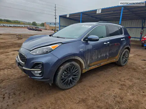 KNDPRCA69N7994218 Kia Sportage 2022 — повреждение Передняя часть, фото до ремонта