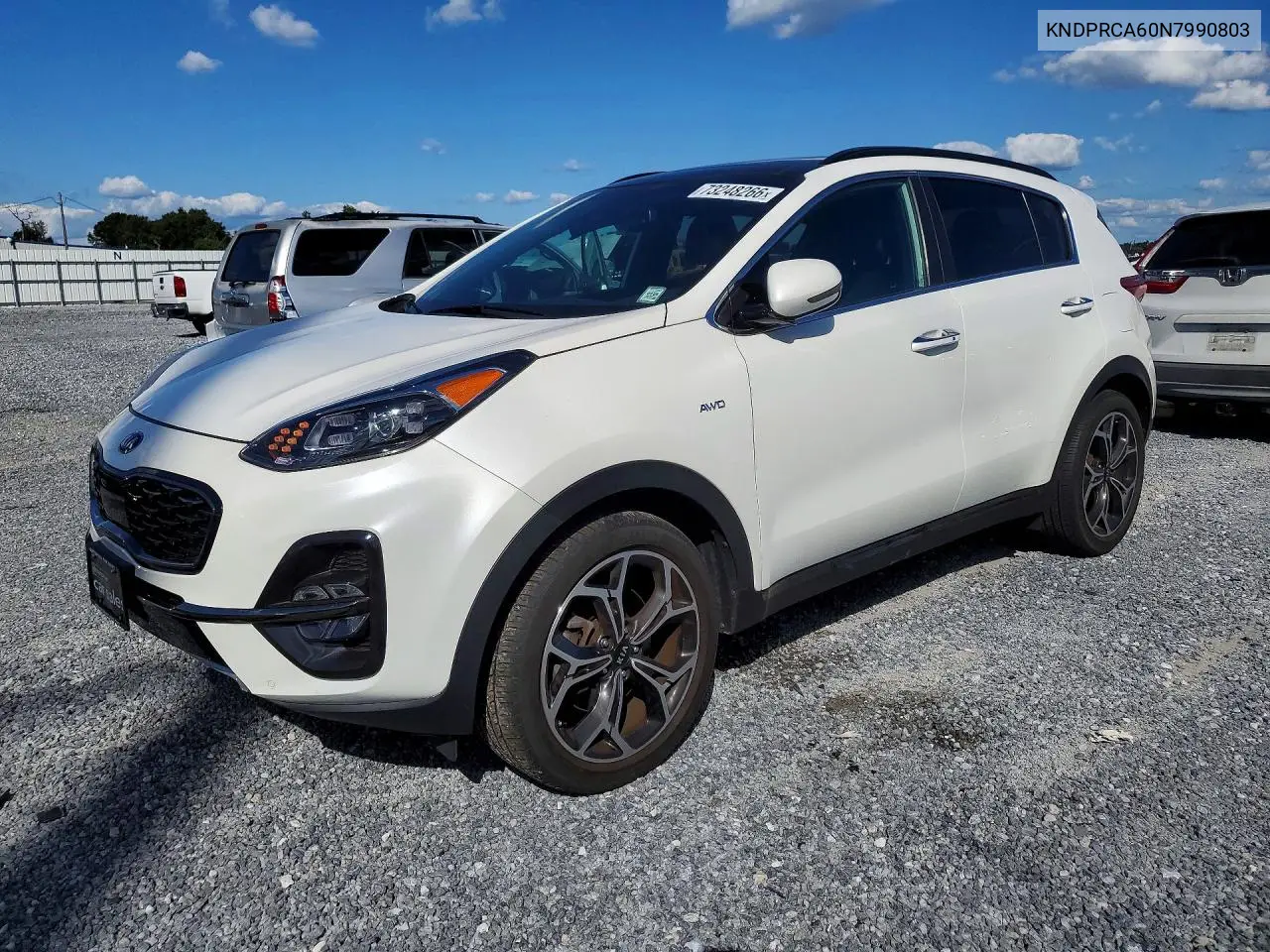 KNDPRCA60N7990803 Kia Sportage 2022 — повреждение Сторона, фото до ремонта