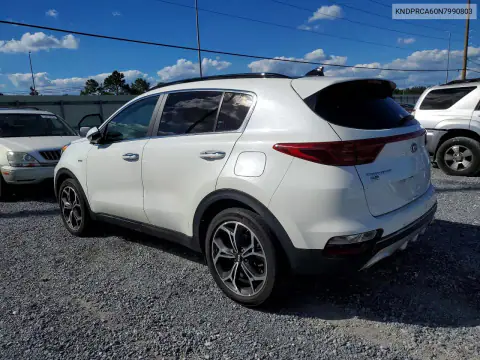 KNDPRCA60N7990803 — 2022 Kia Sportage, фото 2 с аукциона Copart, Сторона