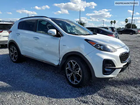 KNDPRCA60N7990803 — 2022 Kia Sportage, фото 4 с аукциона Copart, Сторона