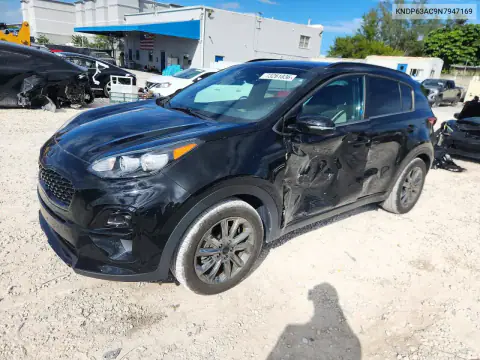 KNDP63AC9N7947169 Kia Sportage 2022 — повреждение Боковая часть, фото до ремонта