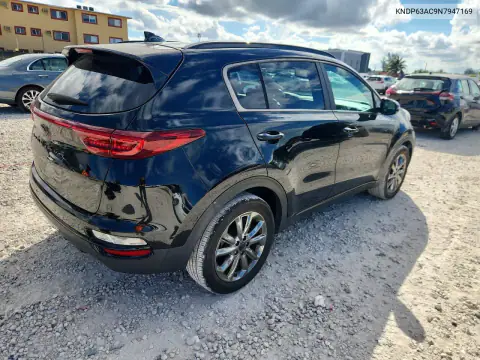 KNDP63AC9N7947169 — 2022 Kia Sportage, фото 3 с аукциона Copart, Боковая часть