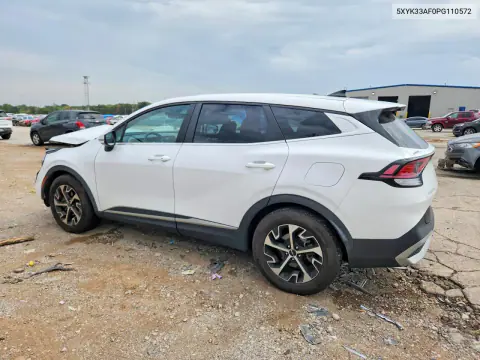 2023 Kia Sportage Ex VIN 5XYK33AF0PG110572 фото 2