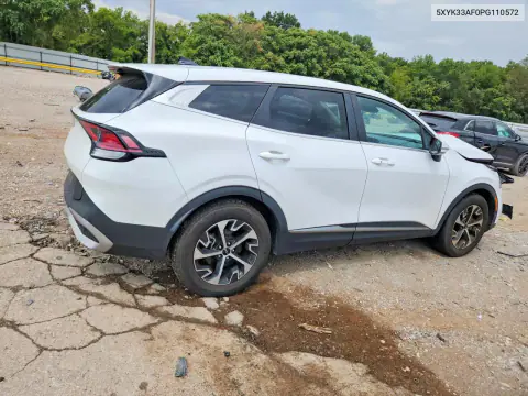 2023 Kia Sportage Ex VIN 5XYK33AF0PG110572 фото 3