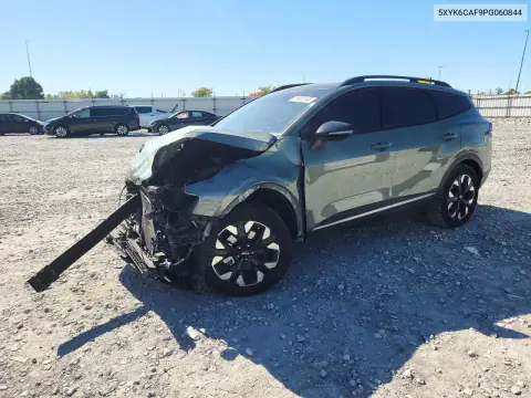5XYK6CAF9PG060844 Kia Sportage 2023 — повреждение Передняя часть, фото до ремонта