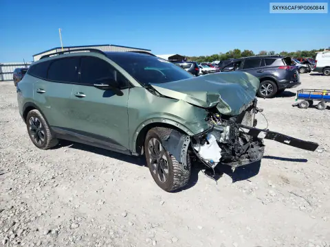 5XYK6CAF9PG060844 — 2023 Kia Sportage, фото 4 с аукциона Copart, Передняя часть