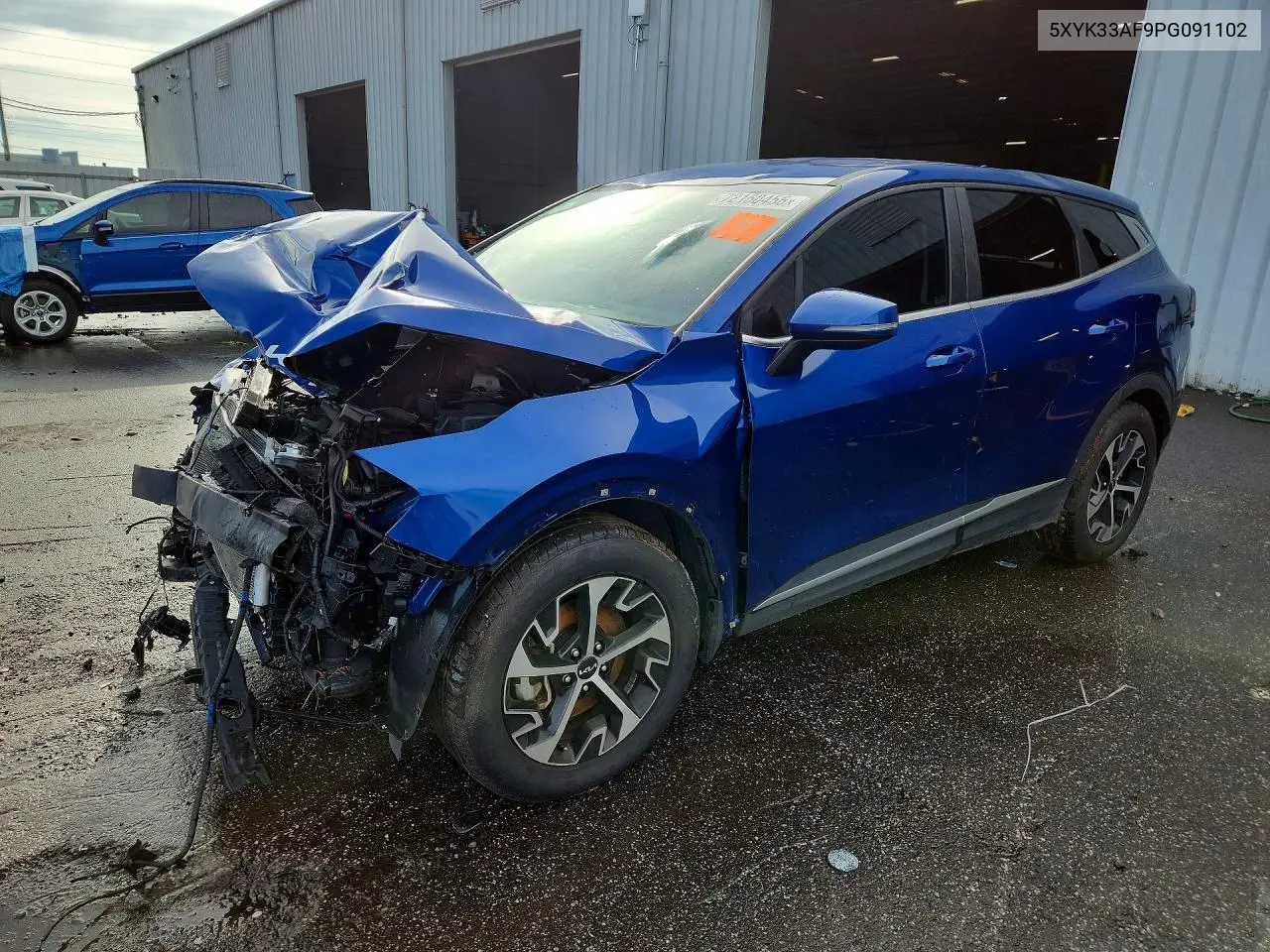 2023 Kia Sportage Ex VIN 5XYK33AF9PG091102 фото 1