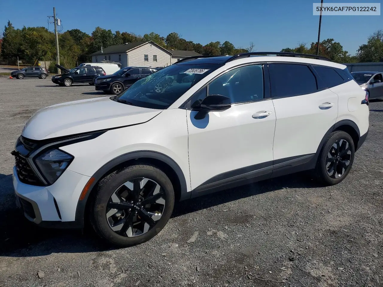 5XYK6CAF7PG122242 Kia Sportage 2023 — повреждение Передняя часть, фото до ремонта
