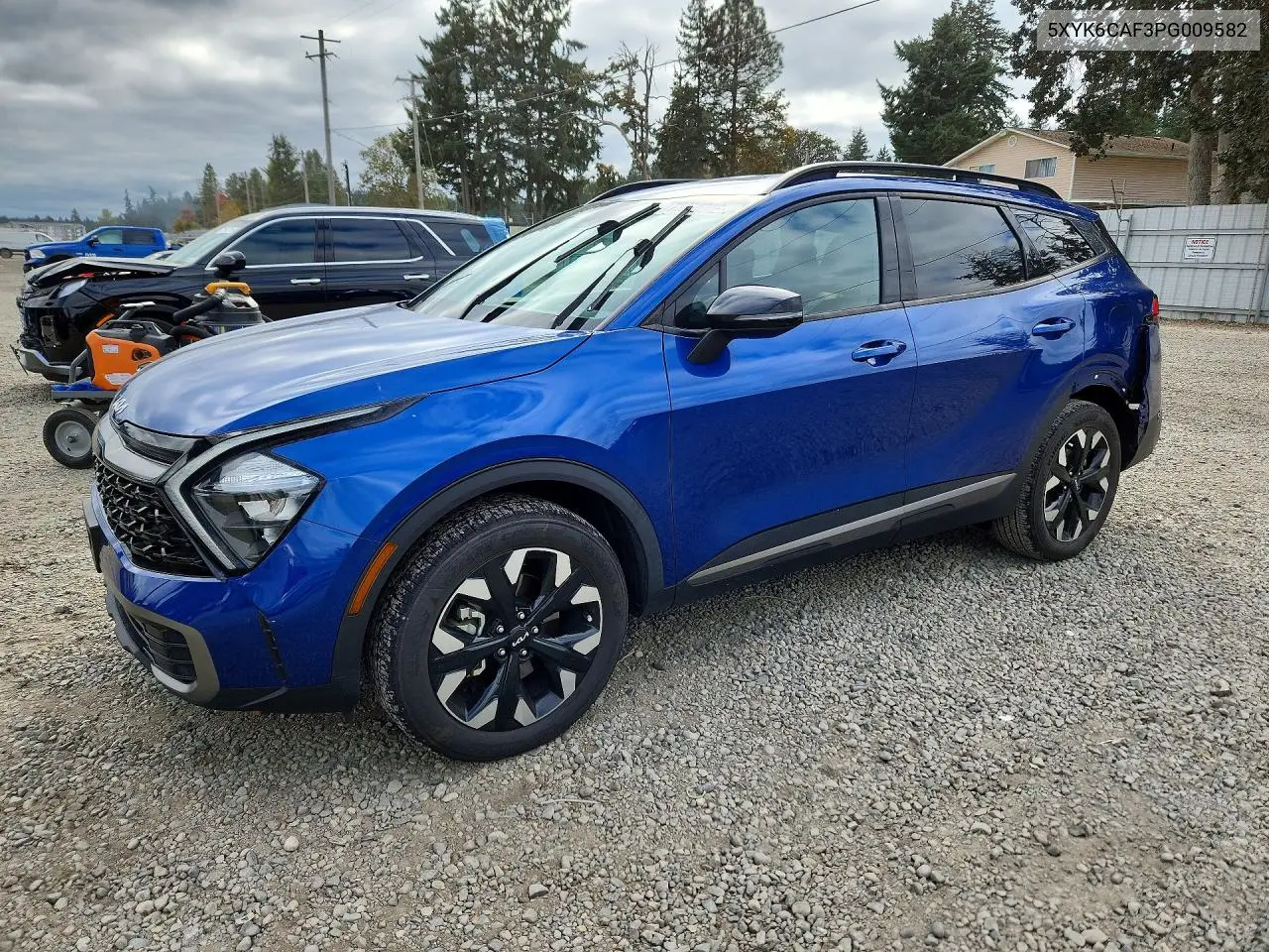 5XYK6CAF3PG009582 Kia Sportage 2023 — повреждение Задняя часть, фото до ремонта