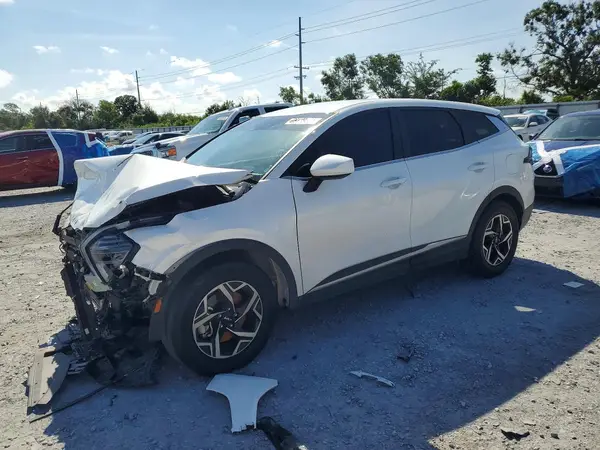KNDPU3DF5R7284507 — 2024 Kia Sportage, Передняя часть (Front End), фото до ремонта