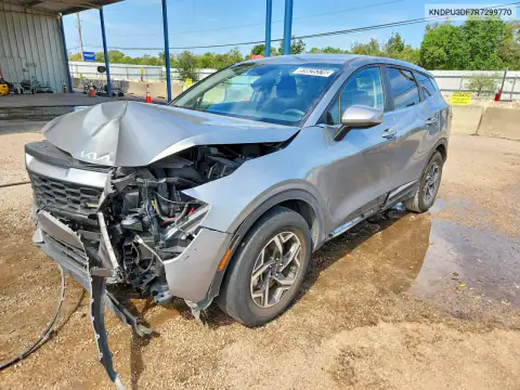KNDPU3DF7R7299770 — 2024 Kia Sportage, Передняя часть, фото до ремонта