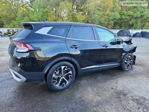 2024 Kia Sportage Ex VIN 5XYK33DF1RG141277 фото 3