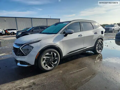 5XYK53DF1RG154878 — 2024 Kia Sportage, Задняя часть, фото до ремонта