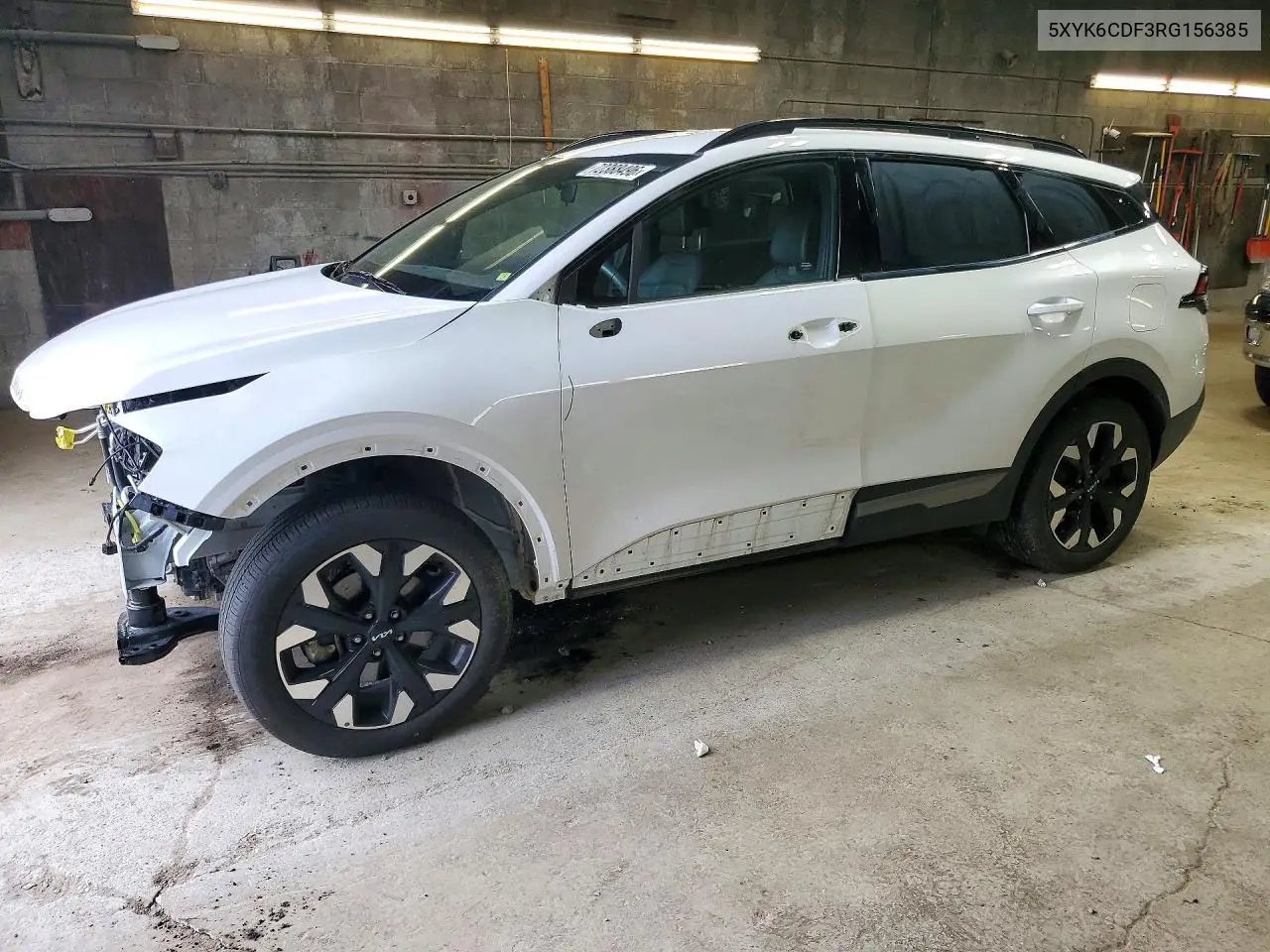5XYK6CDF3RG156385 Kia Sportage 2024 — повреждение Передняя часть, фото до ремонта
