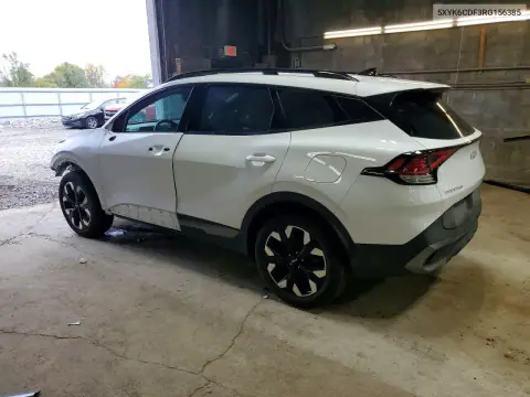 5XYK6CDF3RG156385 — 2024 Kia Sportage, фото 2 с аукциона Copart, Передняя часть