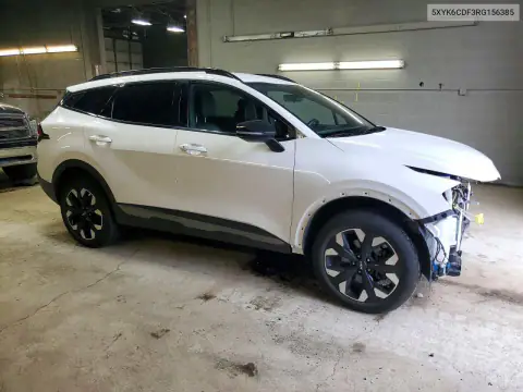 5XYK6CDF3RG156385 — 2024 Kia Sportage, фото 4 с аукциона Copart, Передняя часть