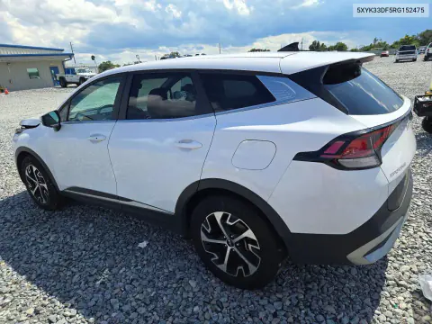 2024 Kia Sportage Ex VIN 5XYK33DF5RG152475 фото 2