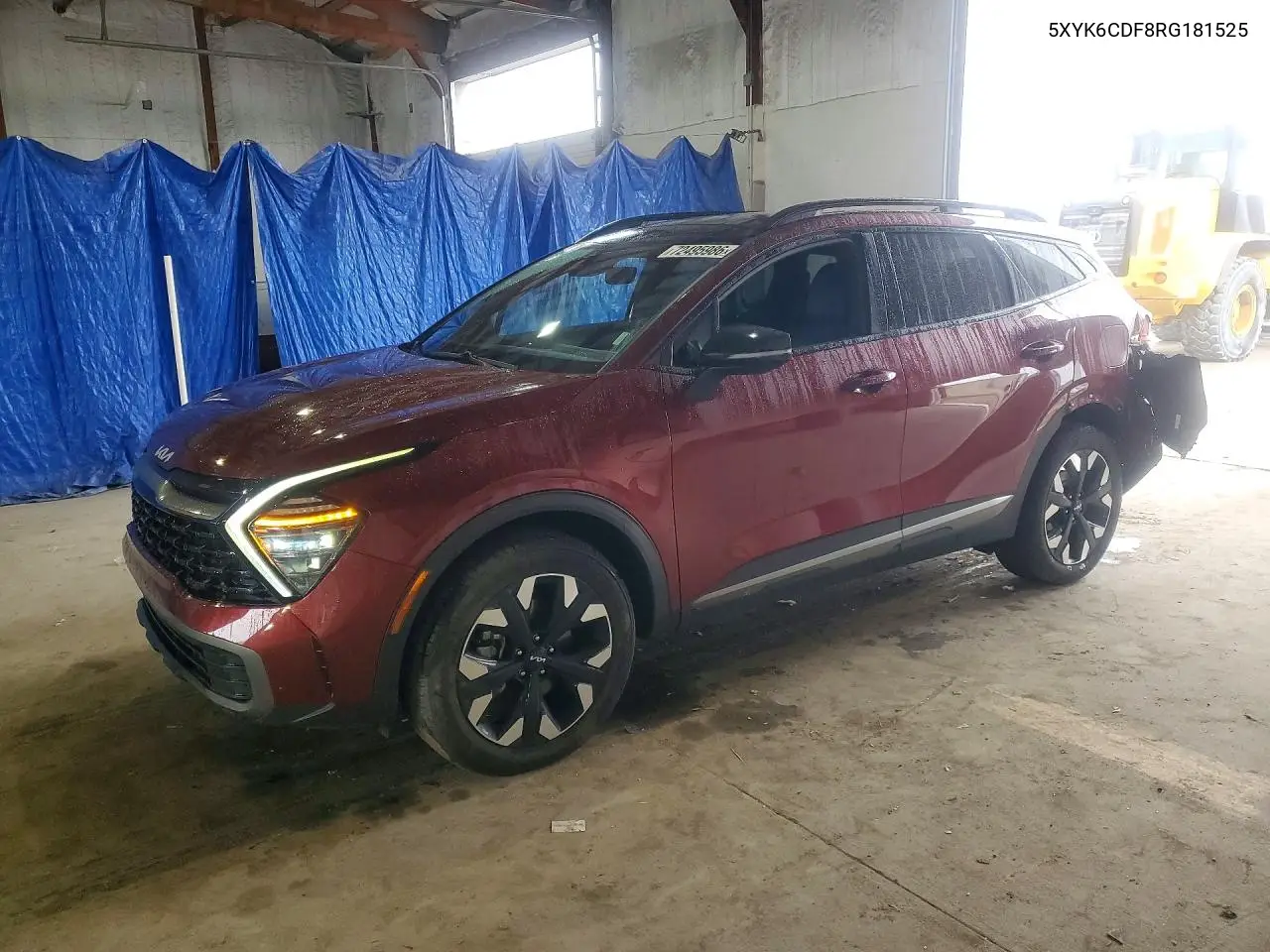 2024 Kia Sportage X Line VIN 5XYK6CDF8RG181525 фото 1