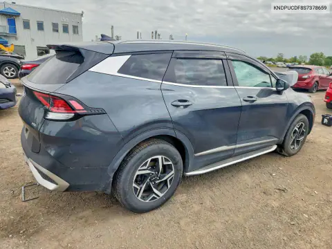 KNDPUCDF8S7378659 — 2025 Kia Sportage, фото 3 с аукциона Copart, Передняя часть