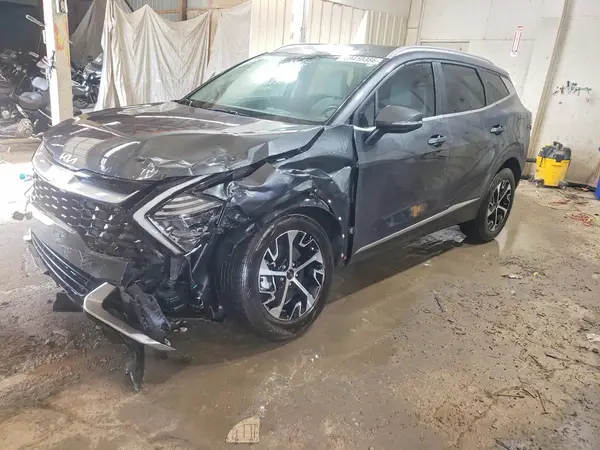 KNDPVCDF1S7344737 — 2025 Kia Sportage, Передняя часть (Front End), фото до ремонта