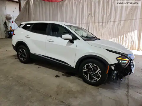 KNDPU3DF7S7347581 — 2025 Kia Sportage, фото 4 с аукциона Copart 19.10.2026, Передняя часть