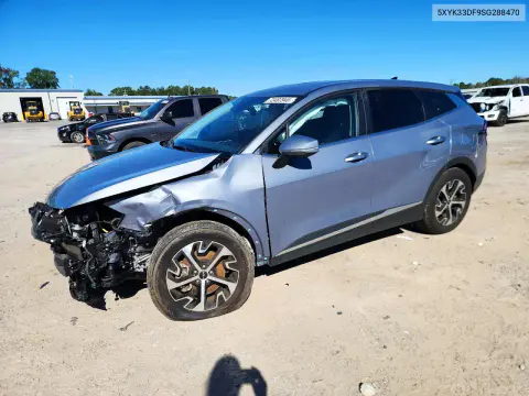 5XYK33DF9SG288470 — 2025 Kia Sportage, Передняя часть, фото до ремонта