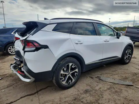 5XYK33DF7SG267648 — 2025 Kia Sportage, фото 3 с аукциона Copart, Задняя часть