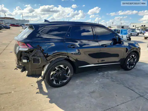 5XYK53DF2SG317494 — 2025 Kia Sportage, фото 3 с аукциона Copart, Боковая часть