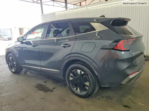 2026 Kia Sportage Lx VIN KNDPU3DG1T7316675 фото 2