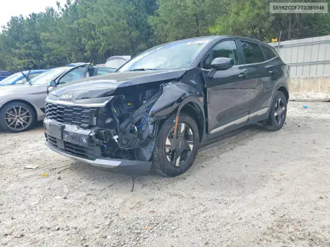 5XYK2CDF7TG385946 — 2026 Kia Sportage, Передняя часть, фото до ремонта