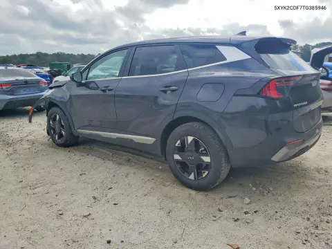 2026 Kia Sportage Lx VIN 5XYK2CDF7TG385946 фото 2
