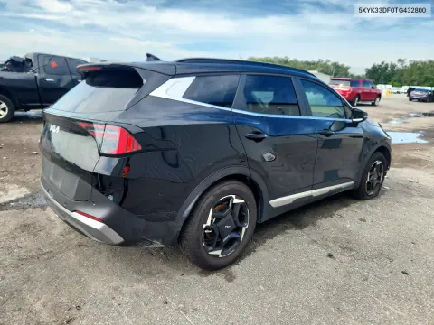 2026 Kia Sportage Ex VIN 5XYK33DF0TG432800 фото 3