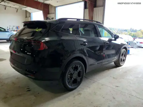KNDPVDDG1V7410058 — 2027 Kia Sportage, фото 3 с аукциона Copart, Передняя часть