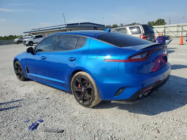 KNAE35LC4J6037659 — 2018 Kia Stinger, фото 2 с аукциона Copart, Боковая часть